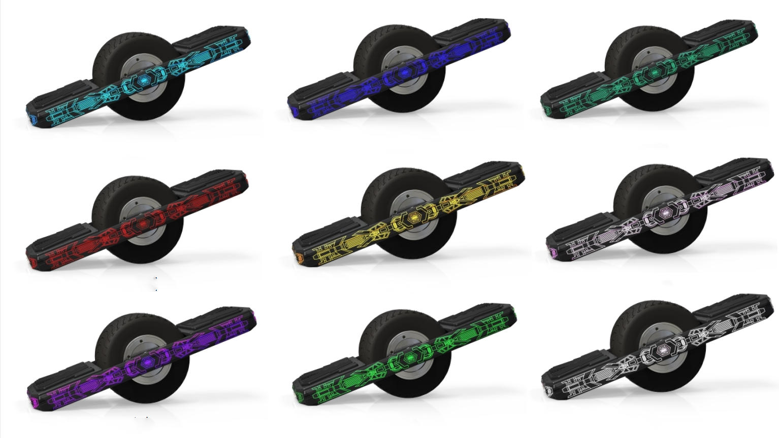 one wheeled electric skateboard